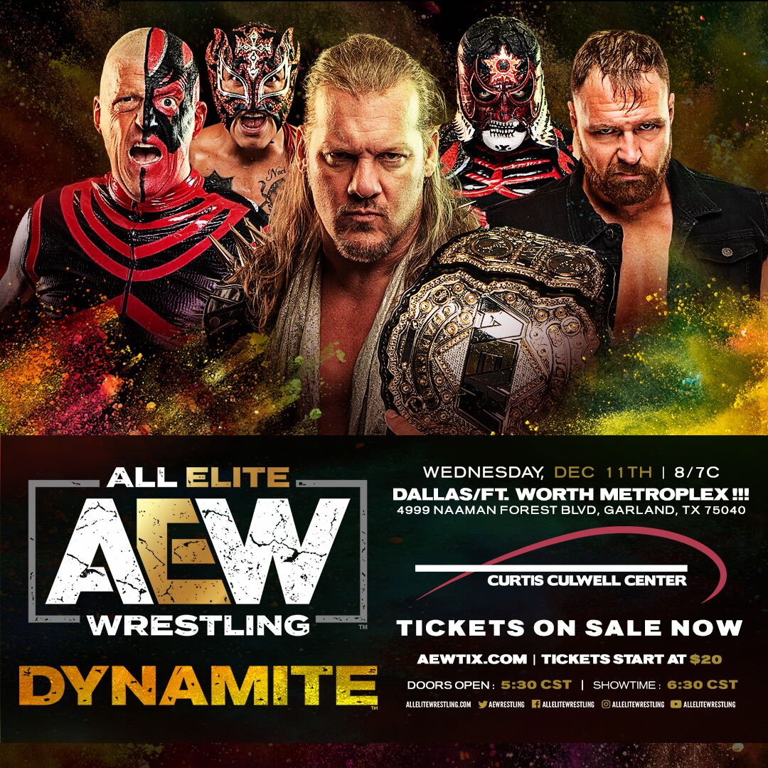 aew wrestling website